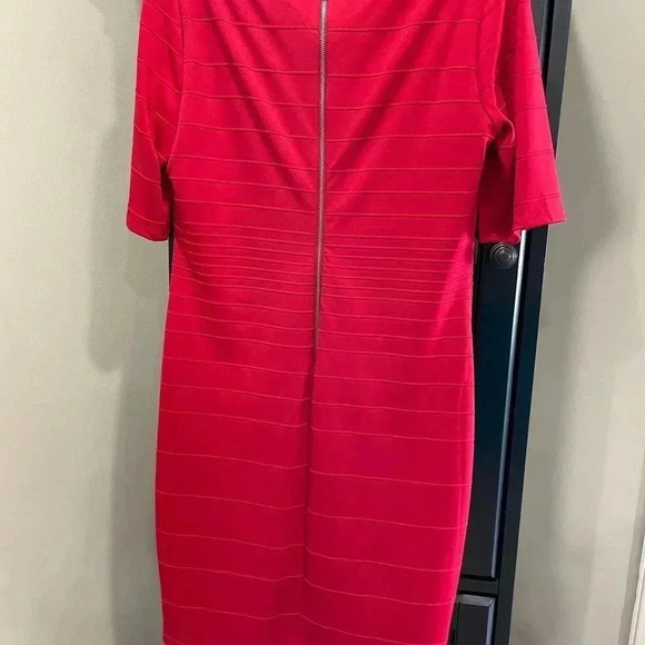 Bisou Bisou by Michele Bohot size 16 Red dress - Picture 2 of 4